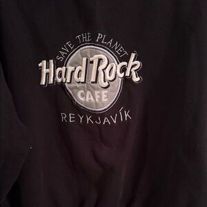 Hard Rock Cafe Black and White Reykjavik Tee